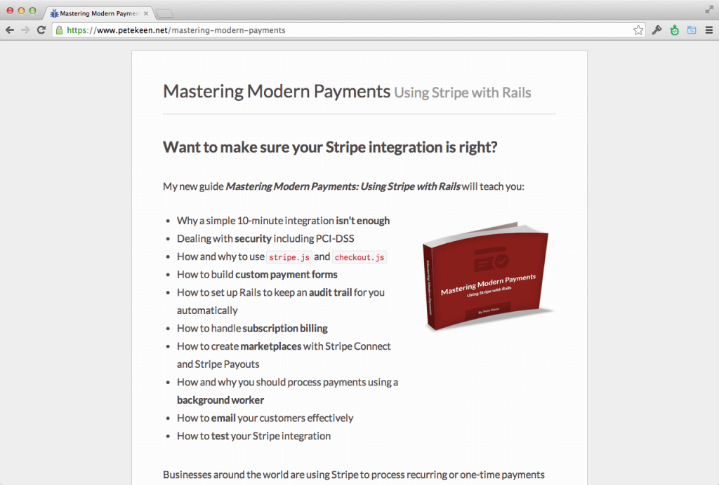 Mastering Modern Payments