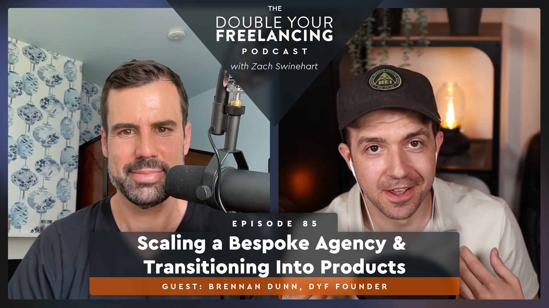 Episode 85: Scaling a Bespoke Agency & Transitioning Into Products, With Brennan Dunn