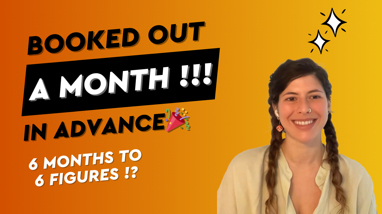 [Coaching: Maia #5] — Booked Out a Month in Advance!!! 🎉 + Case Study Interview Updates + How to Delegate Tasks to Staff