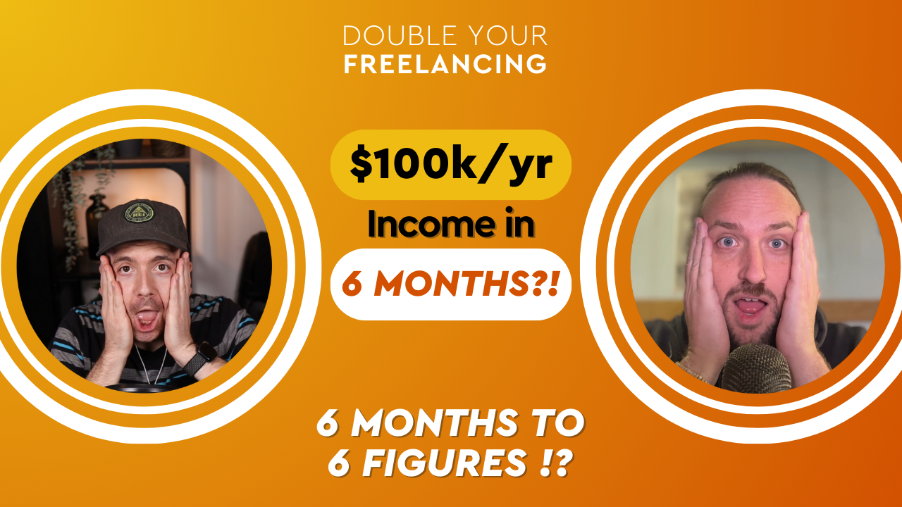 [Coaching: Brad #1] 6 Months to 6 Figures Series Kickoff — Can Zach Get This Newbie Freelancer (Brad) to a $100,000/yr Income in 6 Months?