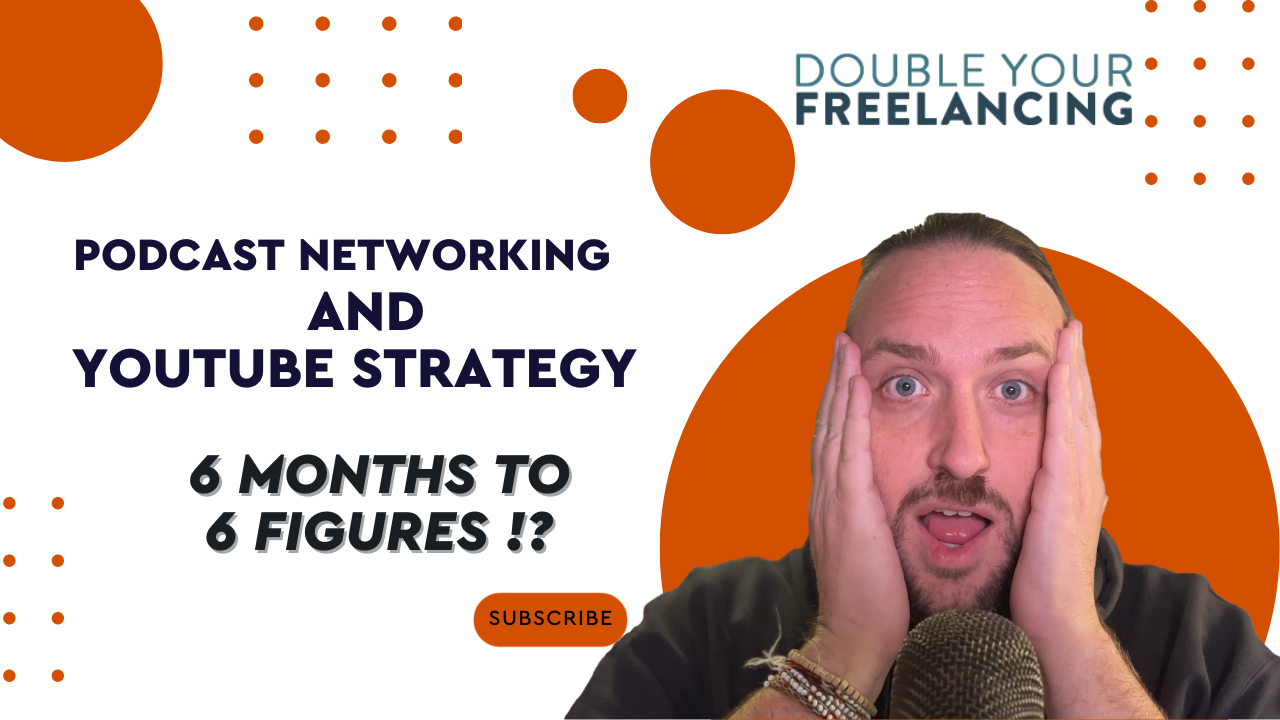 [Coaching: Brad #6] Networking With Podcasts, Creating a YouTube Strategy + Using “Blueprint Style” Freelancer Podcast Interviews