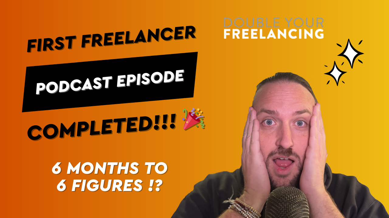 [Coaching: Brad #5] — First Freelancer Podcast Episode Completed!!! 🎉 + Perfecting Upwork Approach & Boosting Income