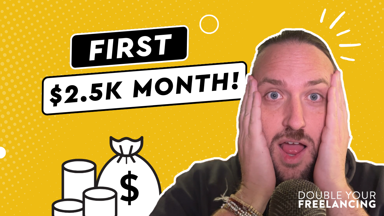 [Coaching: Brad #10] First $2.5K Month! Nurturing Current Client Relationships + Testing a New Offer