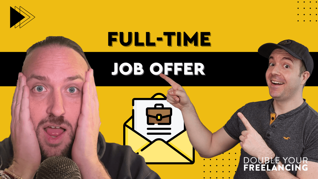 [Coaching: Brad #18] Full-Time Job Offer! Plus Negotiating Side Projects With an Employer